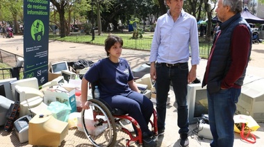 San Isidro continúa reciclando residuos electrónicos
