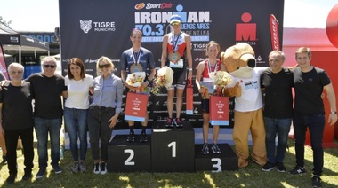 Se vivió en Tigre la cuarta edición del Ironman 70.3 Buenos Aires South American Championship