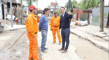 Nuevas obras hidráulicas en diferentes barrios de San Martín