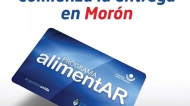 Comienza la entrega de la Tarjeta Alimentar en Morón