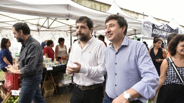 Moreira y Arroyo presentaron la Tarjeta AlimentAR en San Martín
