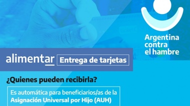 Comienza la entrega de tarjetas alimentarias en Malvinas Argentinas
