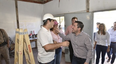 Nardini supervisó la remodelación del edificio de la Dirección de Deportes