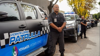 Las patrullas municipales se suman a la difusión de medidas preventivas en Vicente López