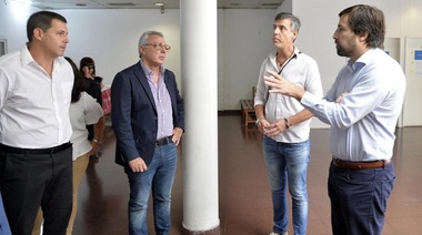 Julio Zamora y Nicolás Kreplak recorrieron el Hospital Provincial de Pacheco junto a sus nuevas autoridades