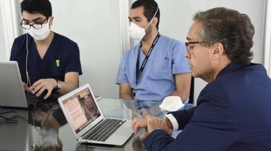 El Sistema de Salud de Malvinas Argentinas continúa trabajando con alcance internacional
