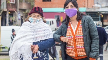 Lis Díaz sobre la jornada de vacunación en Ejército de los Andes: "Nos reconforta darle soluciones a la comunidad"