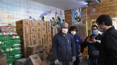 Nueva entrega de alimentos en escuelas de Morón
