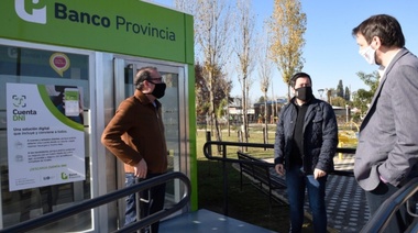 Dos nuevos cajeros automáticos en Malvinas Argentinas