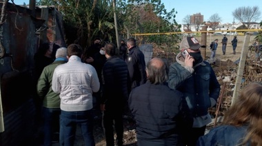 Operativo de la Municipalidad en el predio de Almagro