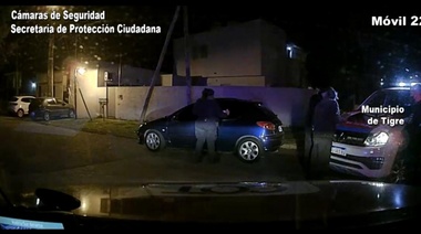 Filmado por las cámaras del COT: hombre alcoholizado fue detenido por conducir peligrosamente