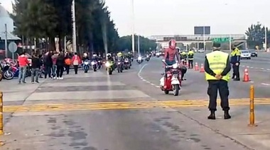 Motociclistas marcharon en reclamo de seguridad por robos violentos en la zona oeste del conurbano