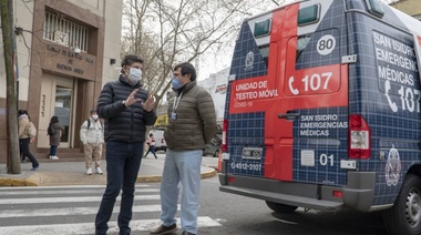 La búsqueda activa de Covid-19 pasó por San Isidro