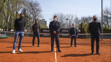 El tenis ya cuenta con protocolos de seguridad en Vicente López