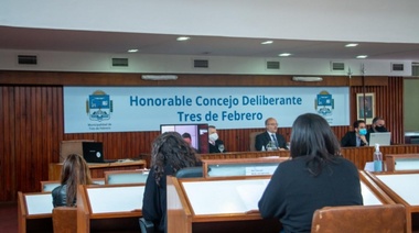 Se realizó la 10° Sesión Ordinaria en el Concejo Deliberante de Tres de Febrero