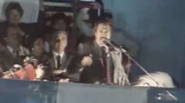 Jorge Deantoni a 37 años del 30 de octubre de 1983, Alfonsín Presidente