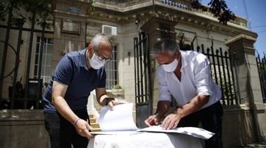 Valenzuela visitó Pergamino y la casa donde vivió Sabato en Rojas