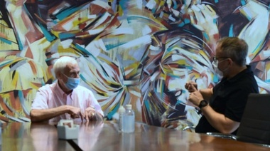 Valenzuela recibió a Antonio Caló en Tres de Febrero