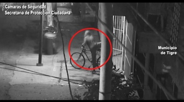 Robó una bicicleta y fue detenido gracias a las cámaras del COT