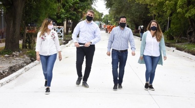 Nueva obra de pavimentación: calles Artigas y Gral. Savio