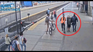 Intento bicicletear la seguridad de Trenes pero fue sorprendido por las cámaras