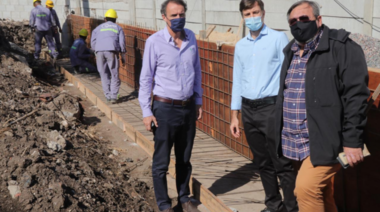 Katopodis recorrió obras de infraestuctura en Morón