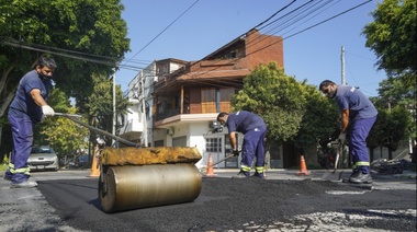 Continúa el Plan de Bacheo y Asfalto en Vicente López