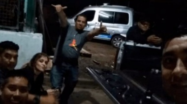 Desafectaron a 18 policías por una fiesta clandestina