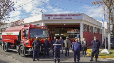 Jorge Macri reconoció a los bomberos en su día