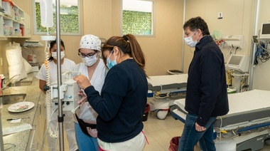 Nuevo sector para embarazadas con Covid en el Hospital Materno Infantil