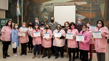 El HCD de Tigre realizó un emotivo homenaje al voluntariado hospitalario