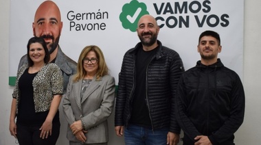 Graciela Camaño le demuestra a German Pavone su apoyo para noviembre
