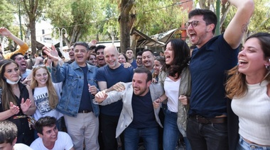 Jorge Macri y Larreta junto a jóvenes en Vicente López