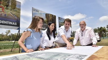 Comenzó la construcción del “Parque La Laguna”