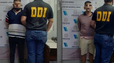 Dos detenidos gracias a las Cámaras de Seguridad de Vicente López