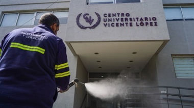 Operativo de desinfección previo a las elecciones