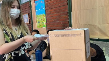 Votó Alexia Carusso