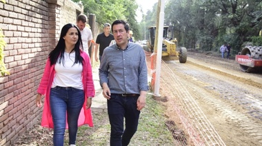 Nuevo pavimento e hidráulica en Ing. Pablo Nogués