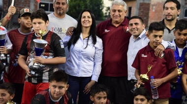 Cierre anual 2021 de la Liga Municipal Infantil     de Fútbol de Malvinas Argentinas