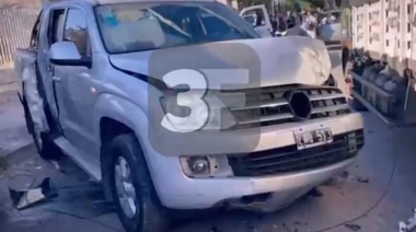 Persecución policial, choque y detención en Tres de Febrero