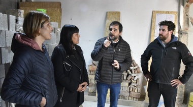 Avanza la renovación integral del Jardín Municipal Caren en San Martín