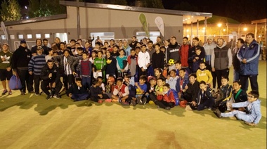 Con el Chino Luna, el Club Tigre y el Municipio de San Fernando realizaron una nueva capacitación de fútbol
