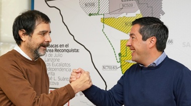 Fernando Moreira y Leonardo Nardini anunciaron obras de cloacas para 50 mil sanmartinenses