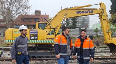 Juan Eslaiman: "Hemos terminado dos obras fundamentales para la línea Mitre"