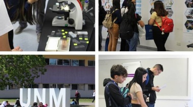 Más de 3.000 estudiantes de escuelas secundarias visitaron la UNM en la ExpoCarreras y Feria de ciencias