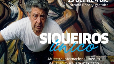 San Martín presenta una muestra inédita de David Siqueiros