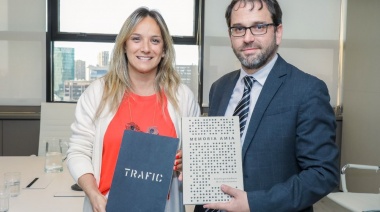 Malena Galmarini recibió al presidente de AMIA para trabajar en conjunto sobre proyectos educativos para el cuidado el medioambiente