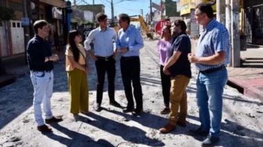 Ghi y Katopodis recorrieron obras de gran impacto en Morón