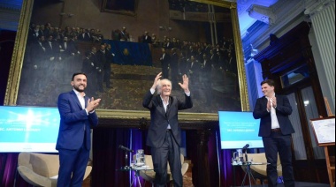 Antonio Libonati fue homenajeado por su participación en la creación de la UNSAM