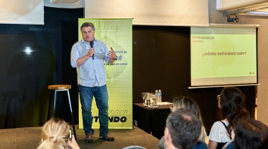 López Medrano acompañó a Ritondo en el lanzamiento de su propuesta para la Provincia